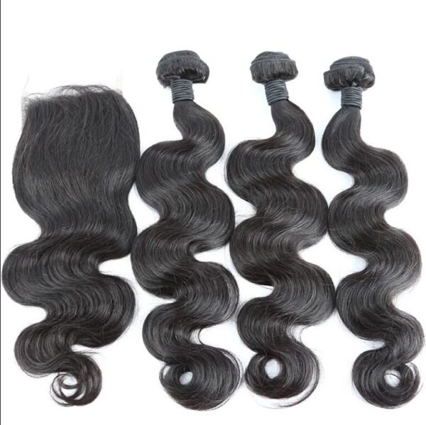 Human Hair Cut From One Donor, Indian Hair Braided Body Waves, Black Women Wholesale Set - Image 4