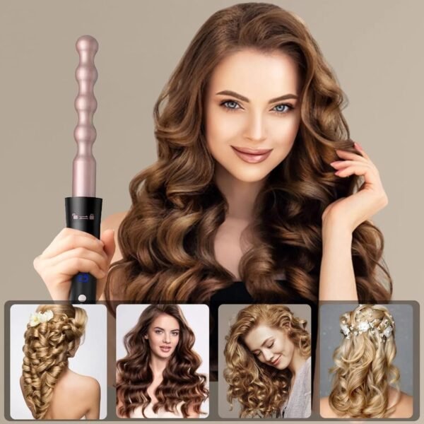 5-in-1 Curling Iron Set for Salon-Quality, Long-Lasting Curls at Home - Image 3